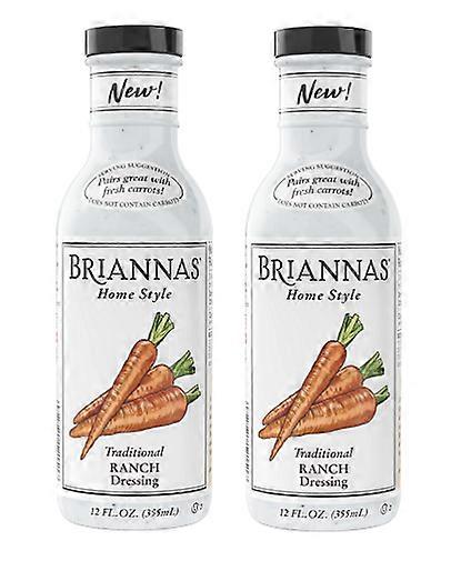 Briannas Home Style Traditional Ranch Dressing 2 Pack