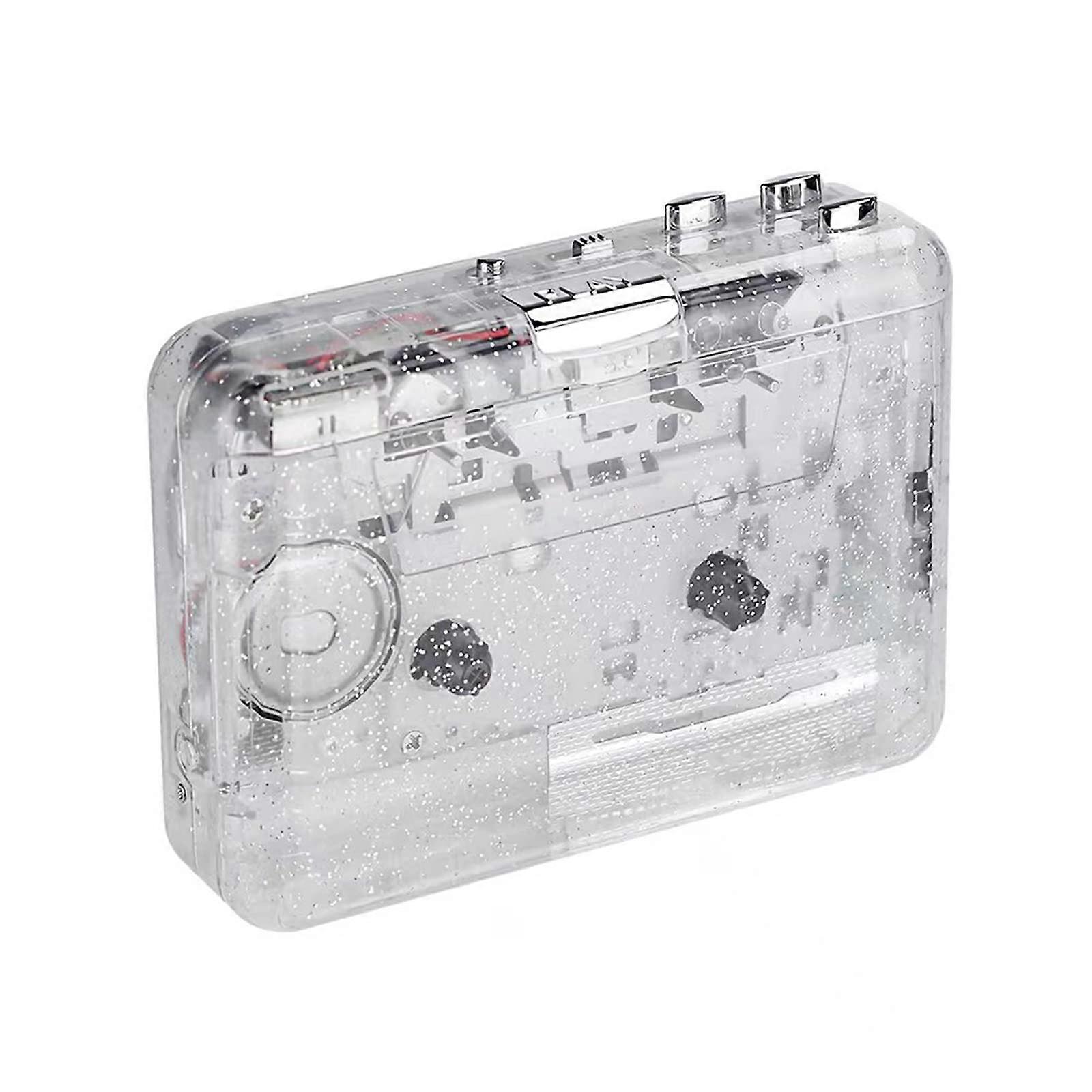 Cassette Player Tape Recorder to Mp3 Converter Convert Tape to MP3 Player USB or 2xAA Battery Powered with Earphone