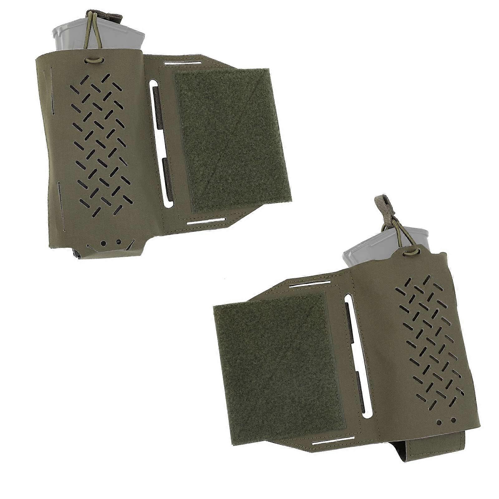 Tactical Cummerbund Extension Pouch Universal Side Magazine Holster Pouch for Tactical Vest with Hook and Loop Panel Quick Attached and Fixed