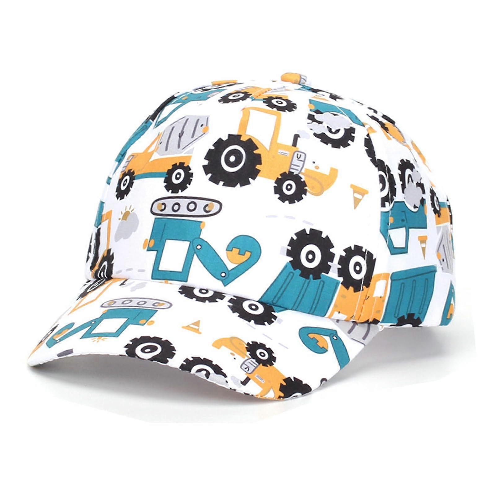 Dinosaur and dog baseball hood adjustable sun hat excavator