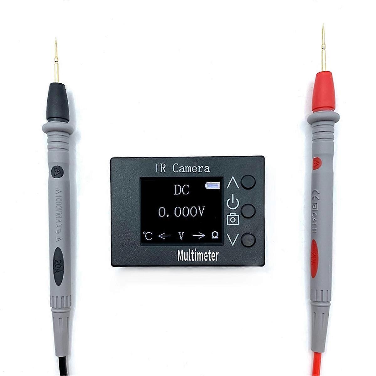 Tragbares IR-Wärmebild-Multimeter, 32x24 IR-Kamera und Digital-Multimeter 2-in-1-Digital-Infrarot