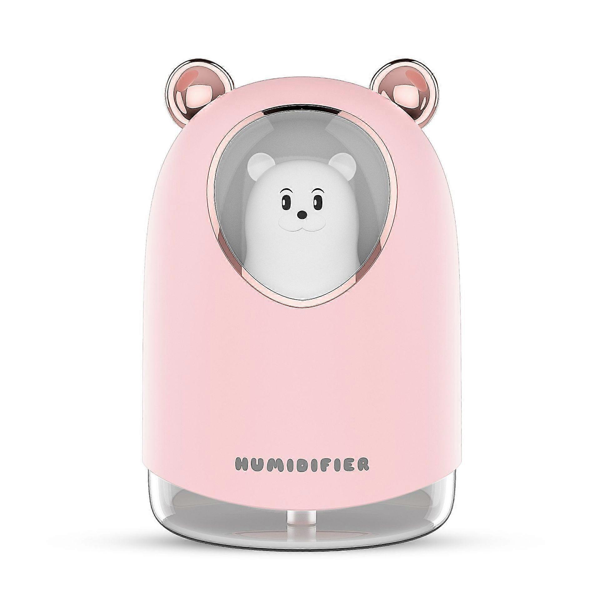 Mini Portable Humidifier Desktop Colorful Silent Hydration Large Mist Volume USB Rechargeable Humidifier
