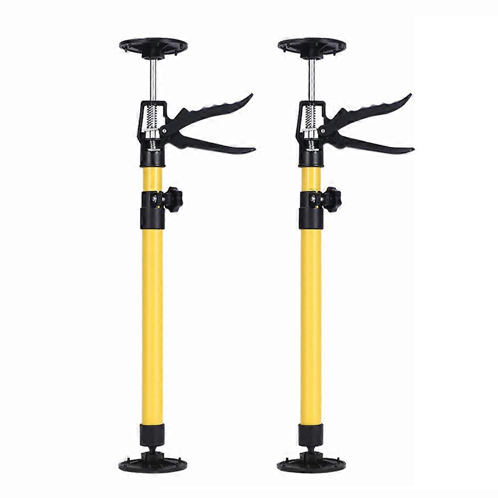 Adjustable Pole 2PCS Jacks Installing Cabinet Height Range 19.69-45.28inches Third Hand Tool for 88.17lb Capacity Telescoping Support Poles