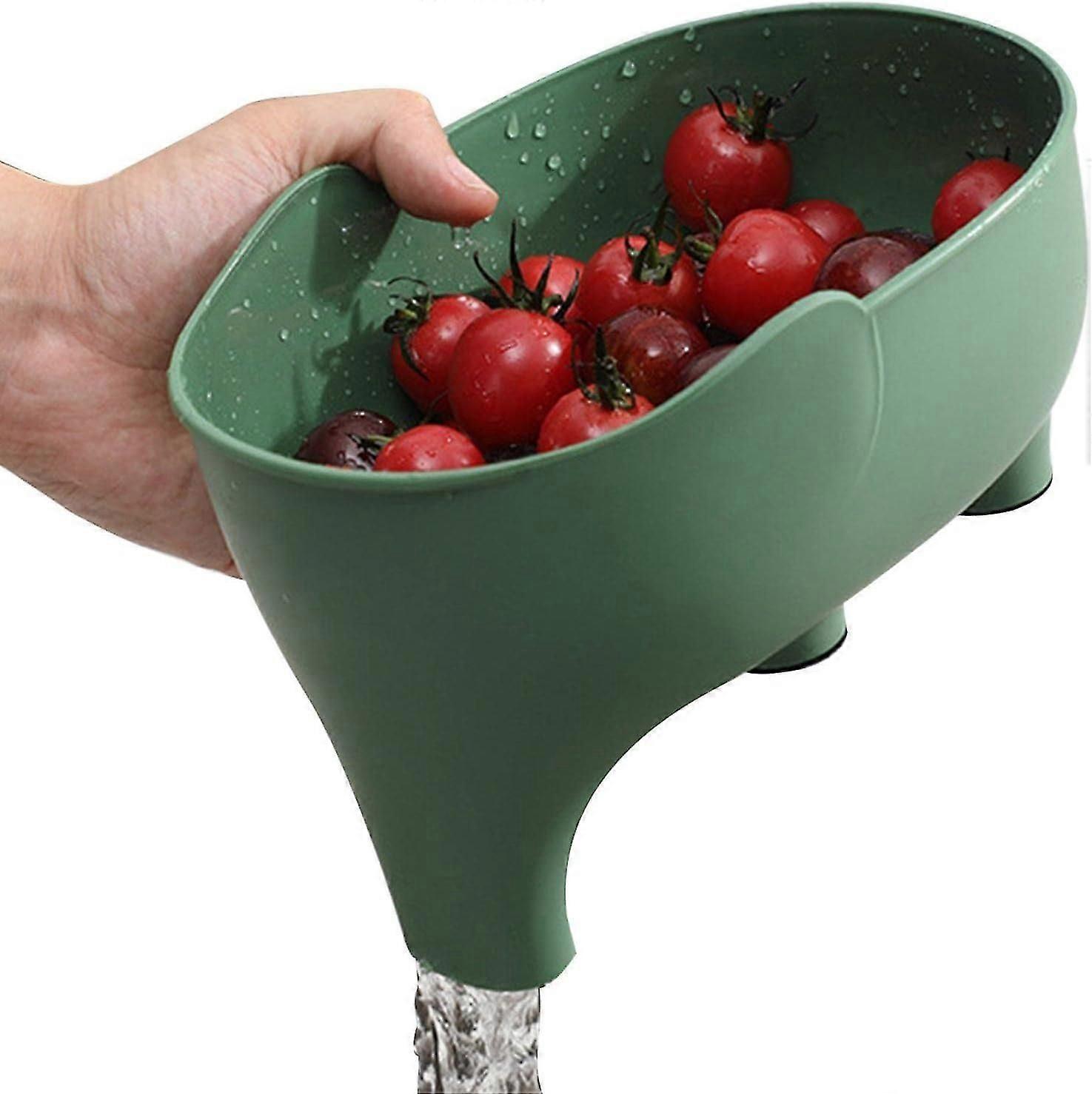 Vaskesi, elefantafløbskurv, multifunktionel opvaskemiddel, vaskefilter til køkkenvask, afløbskurv til køkkenvask