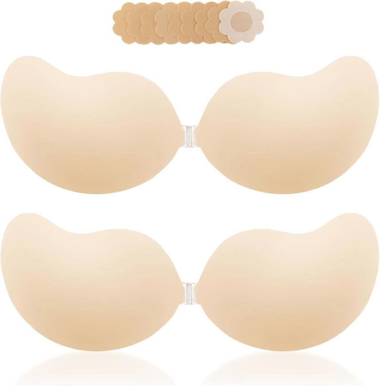 2025 Latest Model  Super Sticky Invisible Push up Self Adhesive Bra Backless