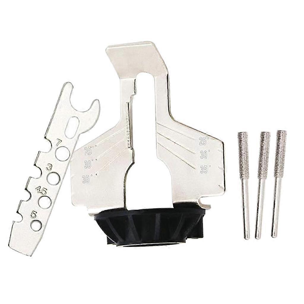 Chain Saw Sharpening Attachment Head Ruler Polishing Tools