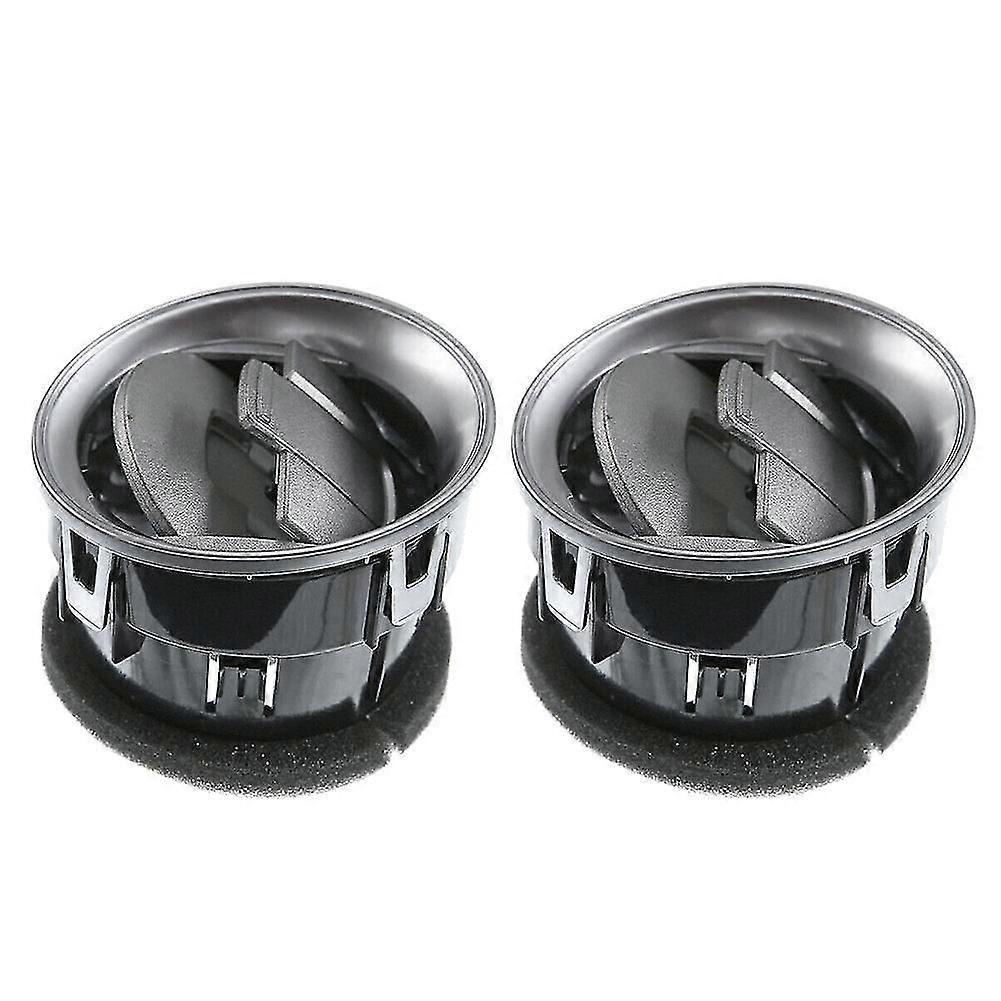 2Pc for 2009-2014 Dash Vent Air Outlet Dashboard AC Heater Satin Metallic Finish CL3Z19893EA