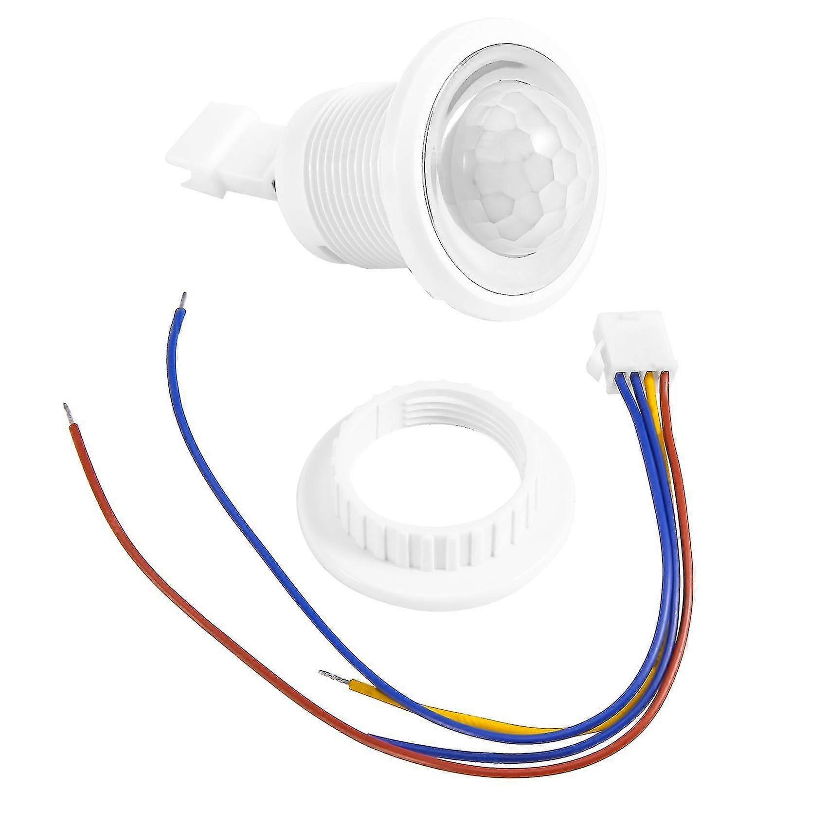 Mini Pir Infrared Motion Sensor Detection 220v Adjustable Time Infrared Automatic Led Light