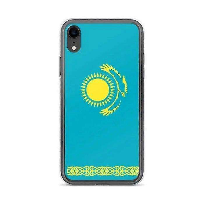 iPhone Case - Official - Kazakhstan Flag - Flexible - Multicolor - Transparent TPU