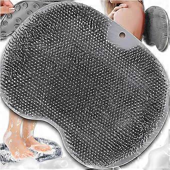2025 Foot And Back Wash Brush Silicone Washers Massager For Shower Bath