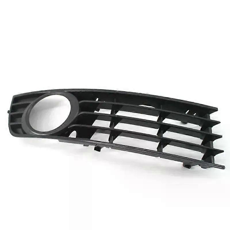 Suitable for A4 B6 2001-2005 Fog Lamp Grille Anti-collision Tough ABS L/R Front Bumper Fog Light Grille 8E0807681 8E0807682