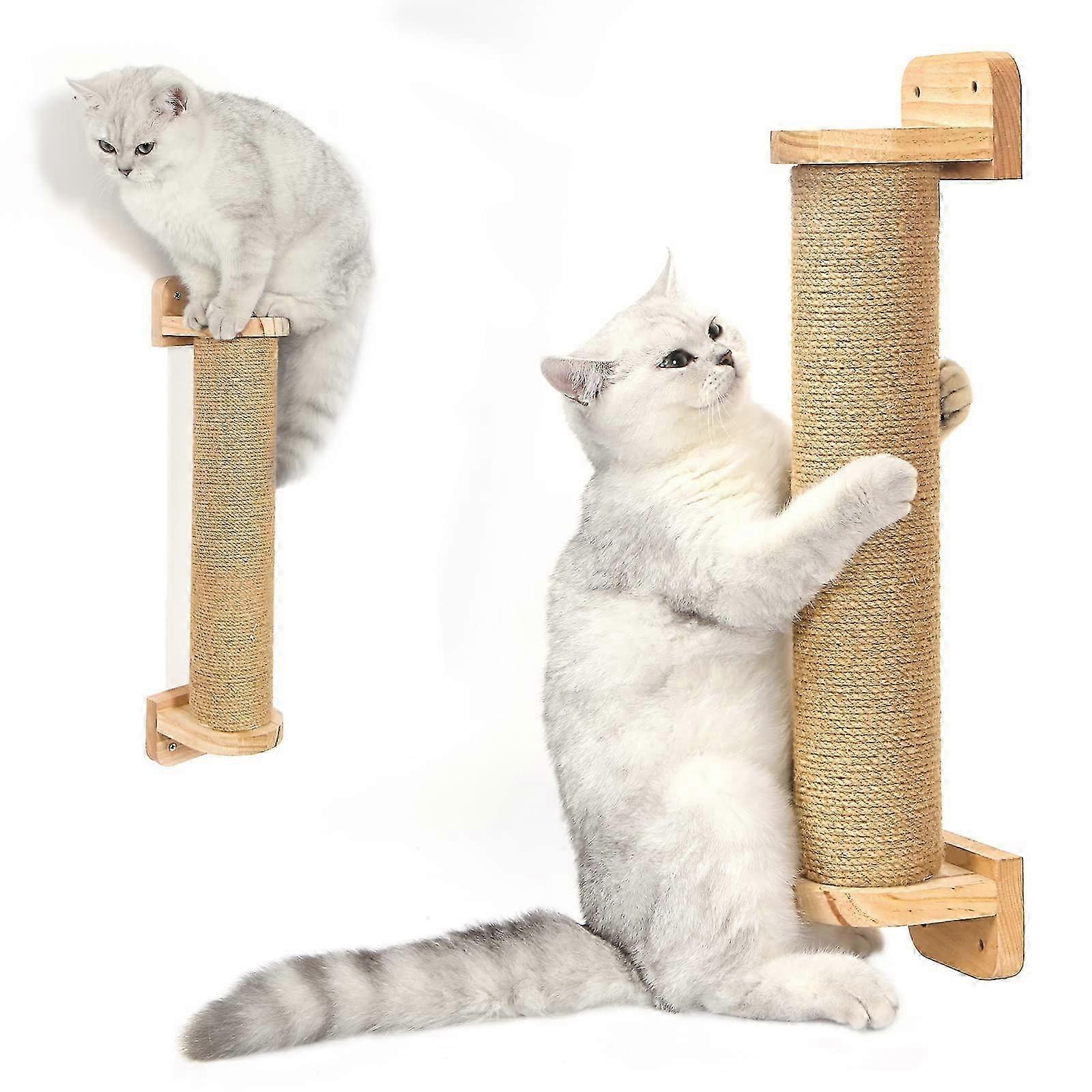 Wandmontierter Katzenkratzbaum