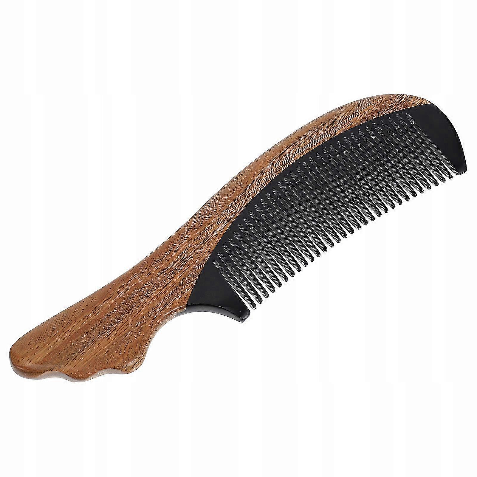 Sandalwood Horn Comb Beard Comb