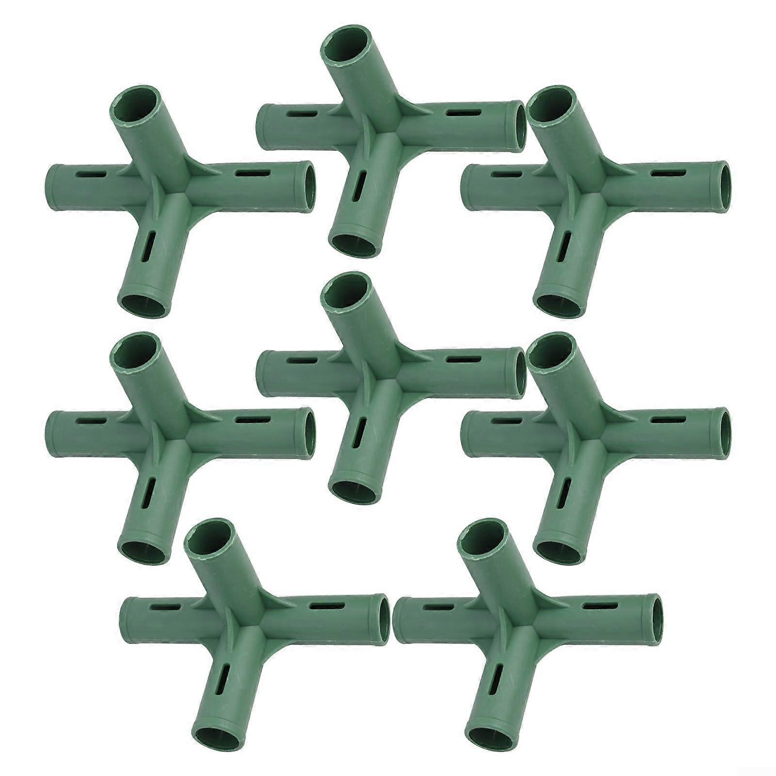 19 mm greenhouse frame connector, 8piece set for strong plant support (1)