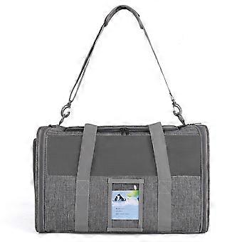 Portable Breathable Pet Carrier Bag Shoulder Bag for Small Dogs and Cats Large Space Comfortable Ventilation Outdoor Travel