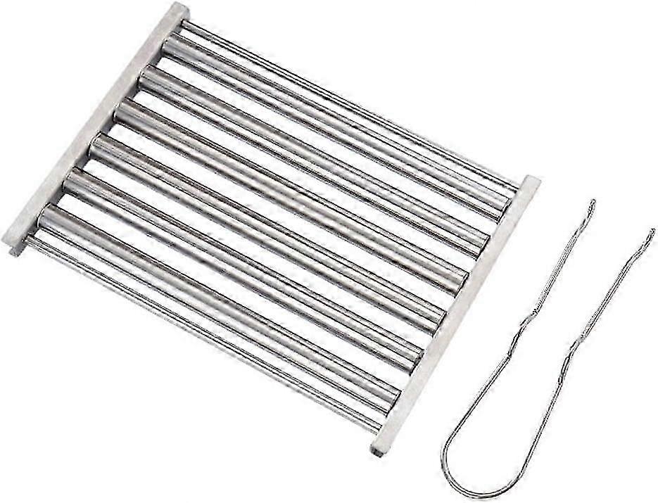 Stainless Steel Hot Dog Roller for Brand, 6 Roll Grill Warmer with Removable Handle, Versatile Grill Steamer, Perfect Camping Essential for