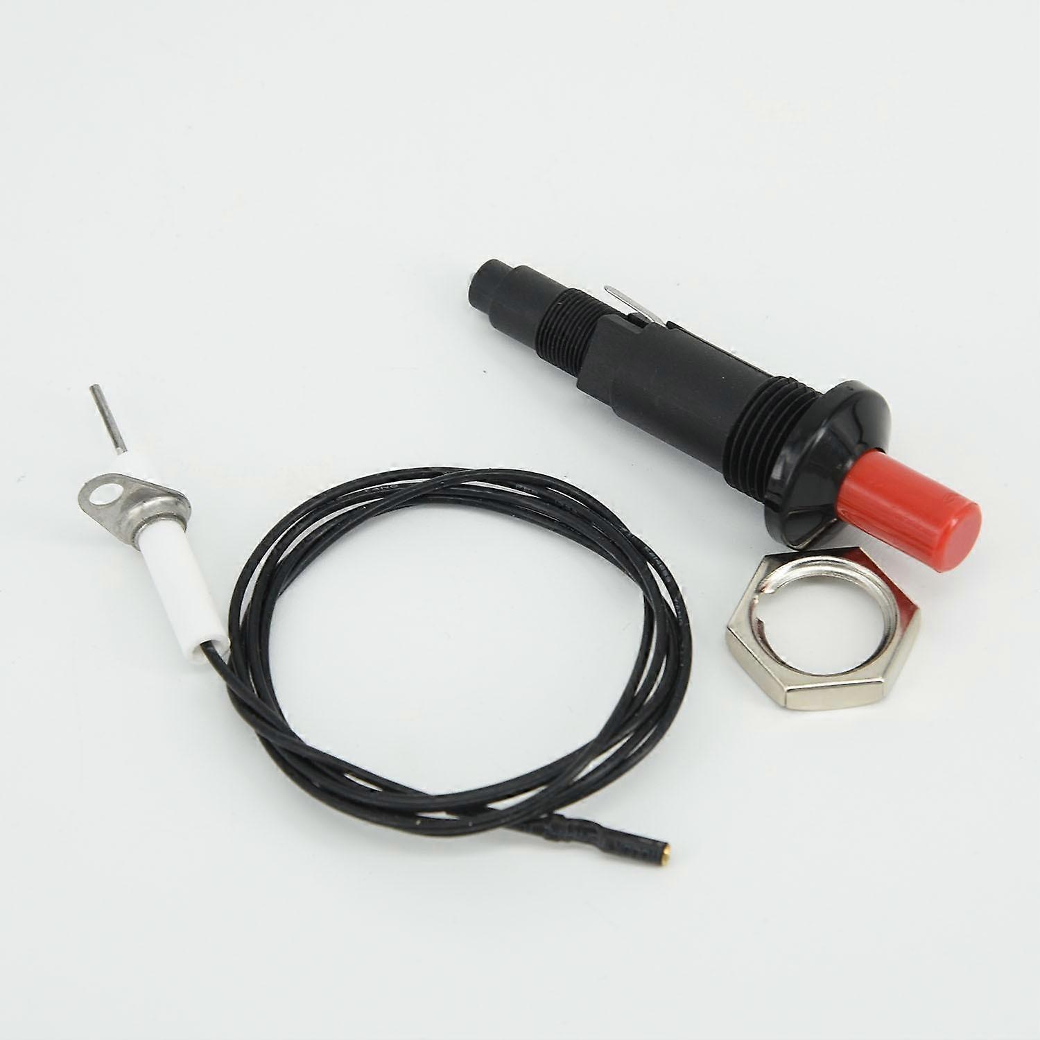 Piezo Ignition With Cable Push Button Igniter For Gas Grill BBQ