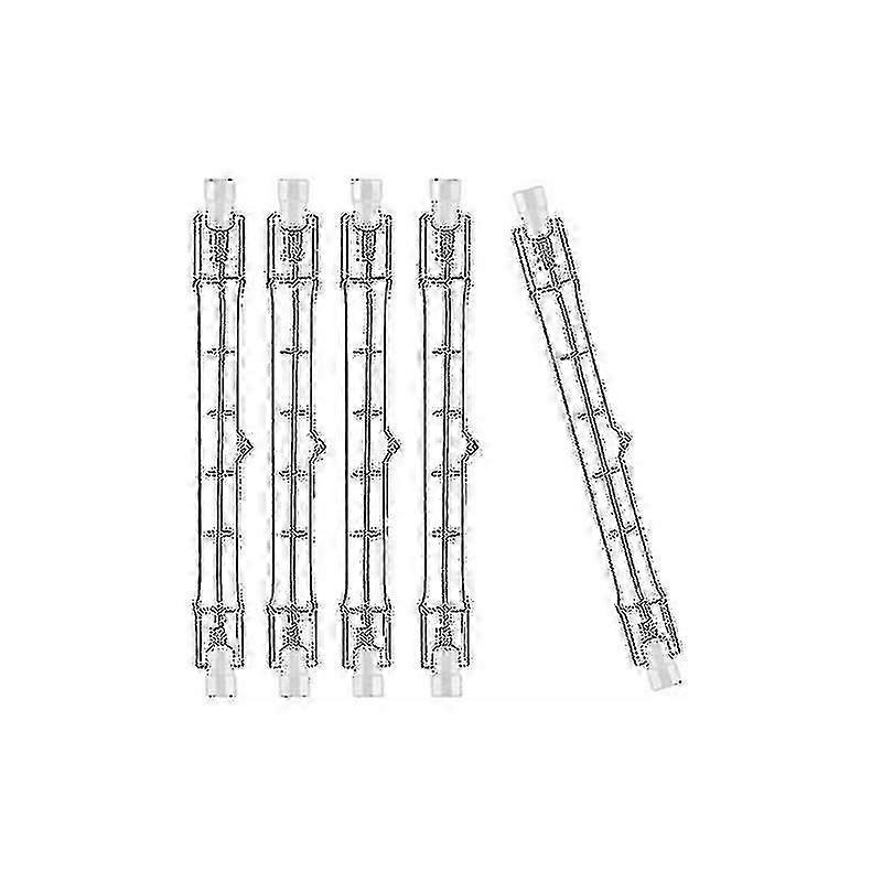 Lot de 10 ampoules halogènes R7s 118 mm 230 W 230 V, tige halogène R7s 118 mm, ampoule halogène R7s à intensité variable