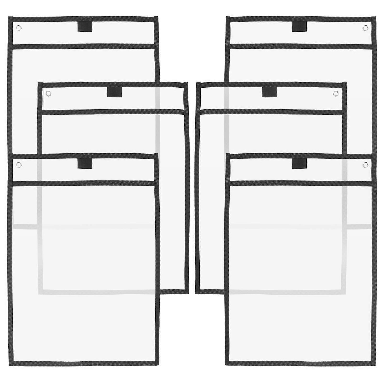 Organizational with PVC Sleeves and Markers for Multi-Purpose Usage