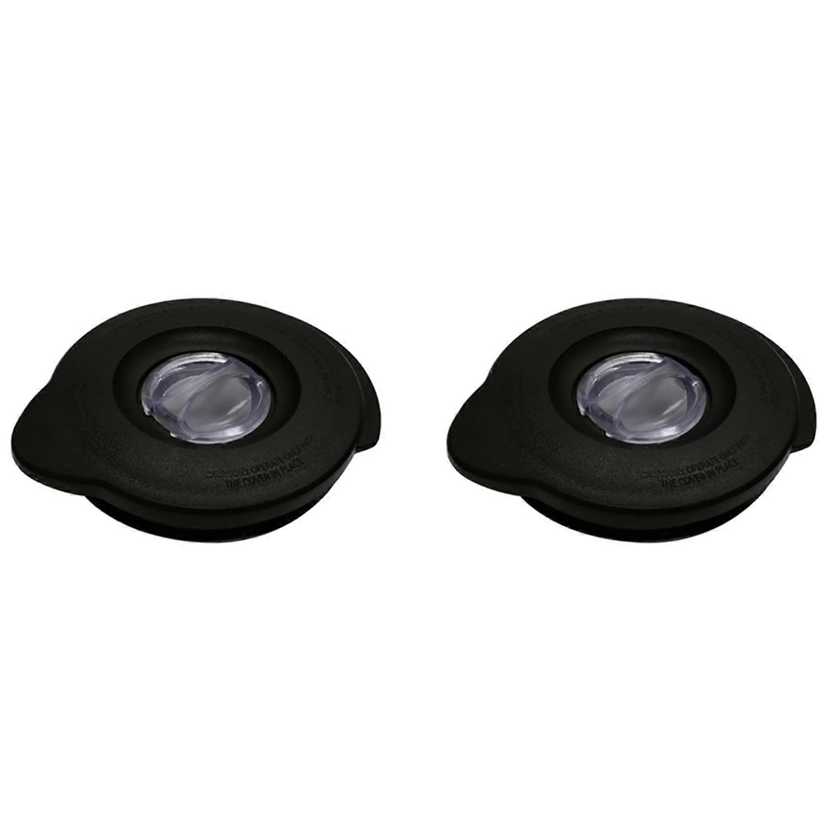 Classic Series Blender Juicer Mixer Jar Lid - 2 Pack, Durable Plastic, Compatible with Various Models, BPA-Free
