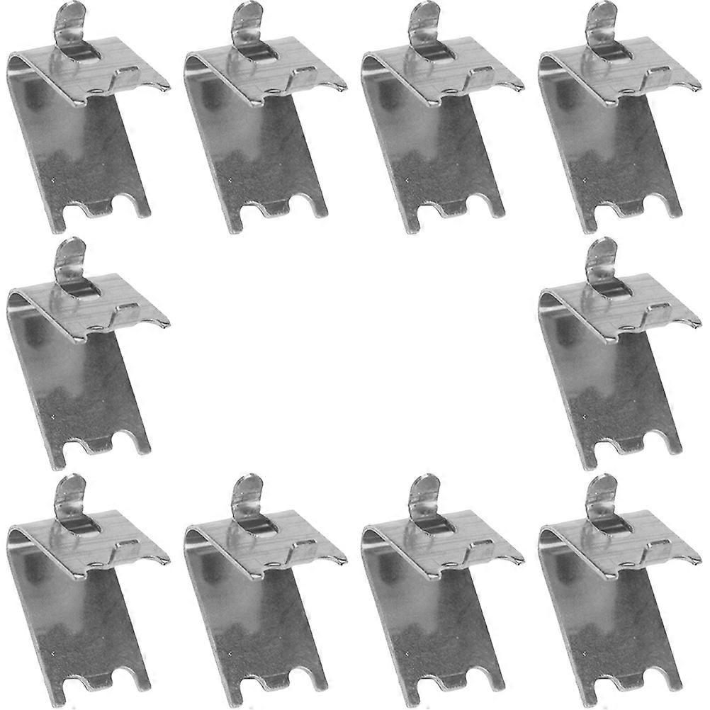 Stainless Steel Freezer Shelf Clips & Cooler Shelf Supports for Refrigerators – Easy Installation, Compatible with Freezers & Display Cabinets