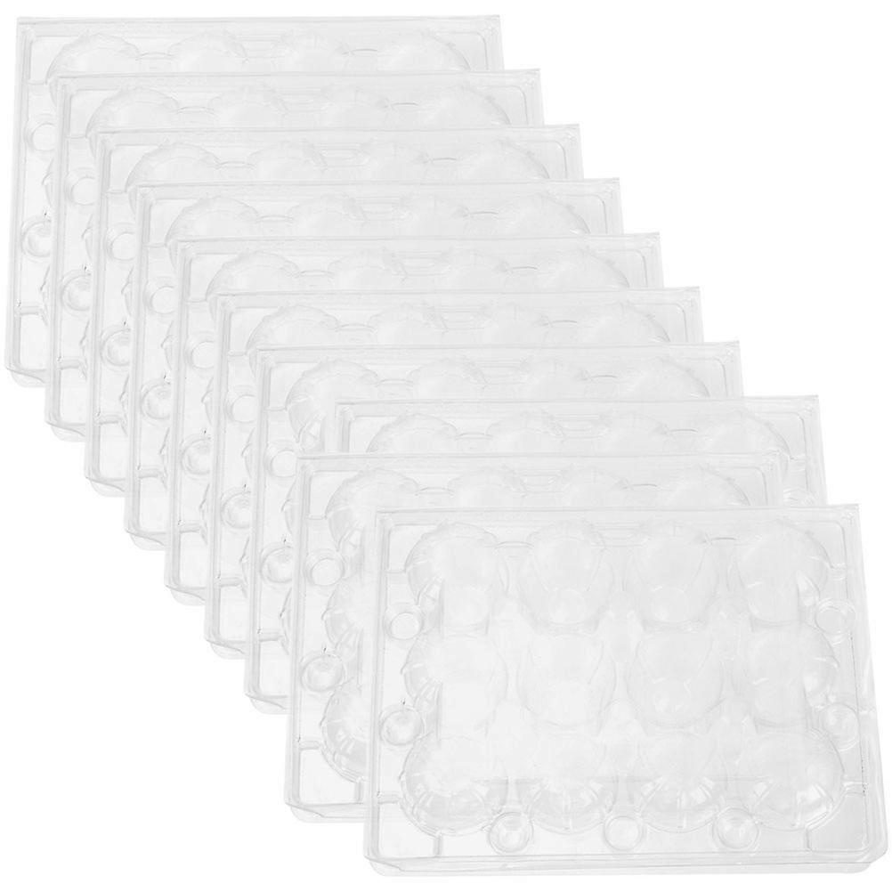 Versatile Quail Egg Boxes,Compact and Clear Design for Enhanced Visibility