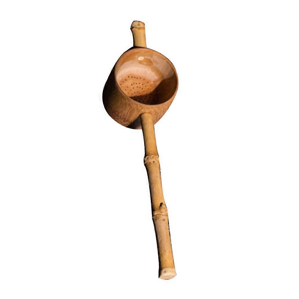 Teefiltersieb Handgefertigtes Bambus Feinmaschiges Sieb für Teeliebhaber 18 x 4 x 4 cm Loses Blatt Teesieb 1 Stück