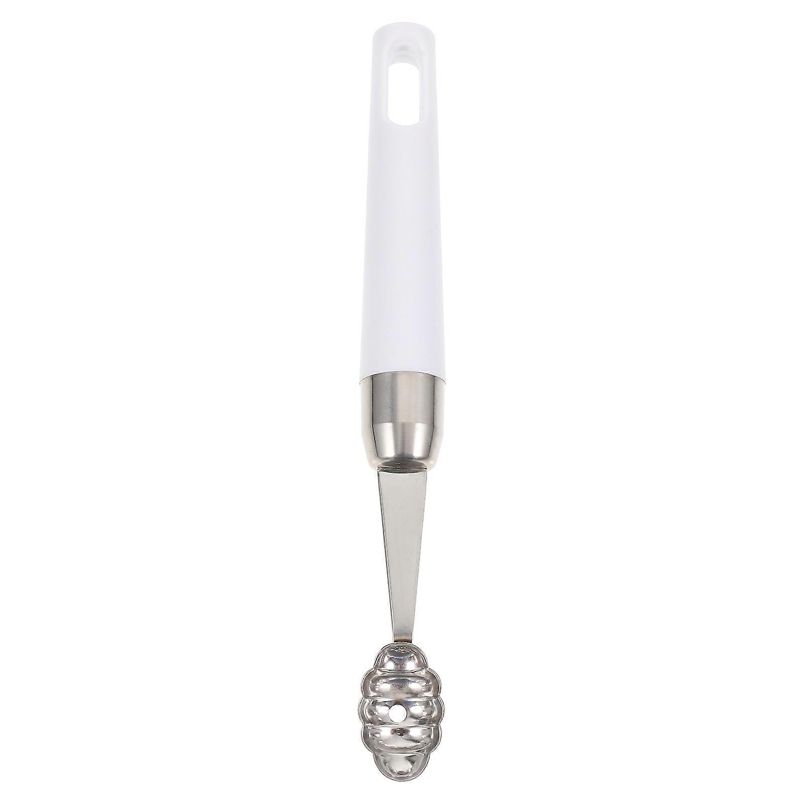 Stainless Steel Spoon Fruit Digging Kitchen Gadget Comfortable Handle 1pc