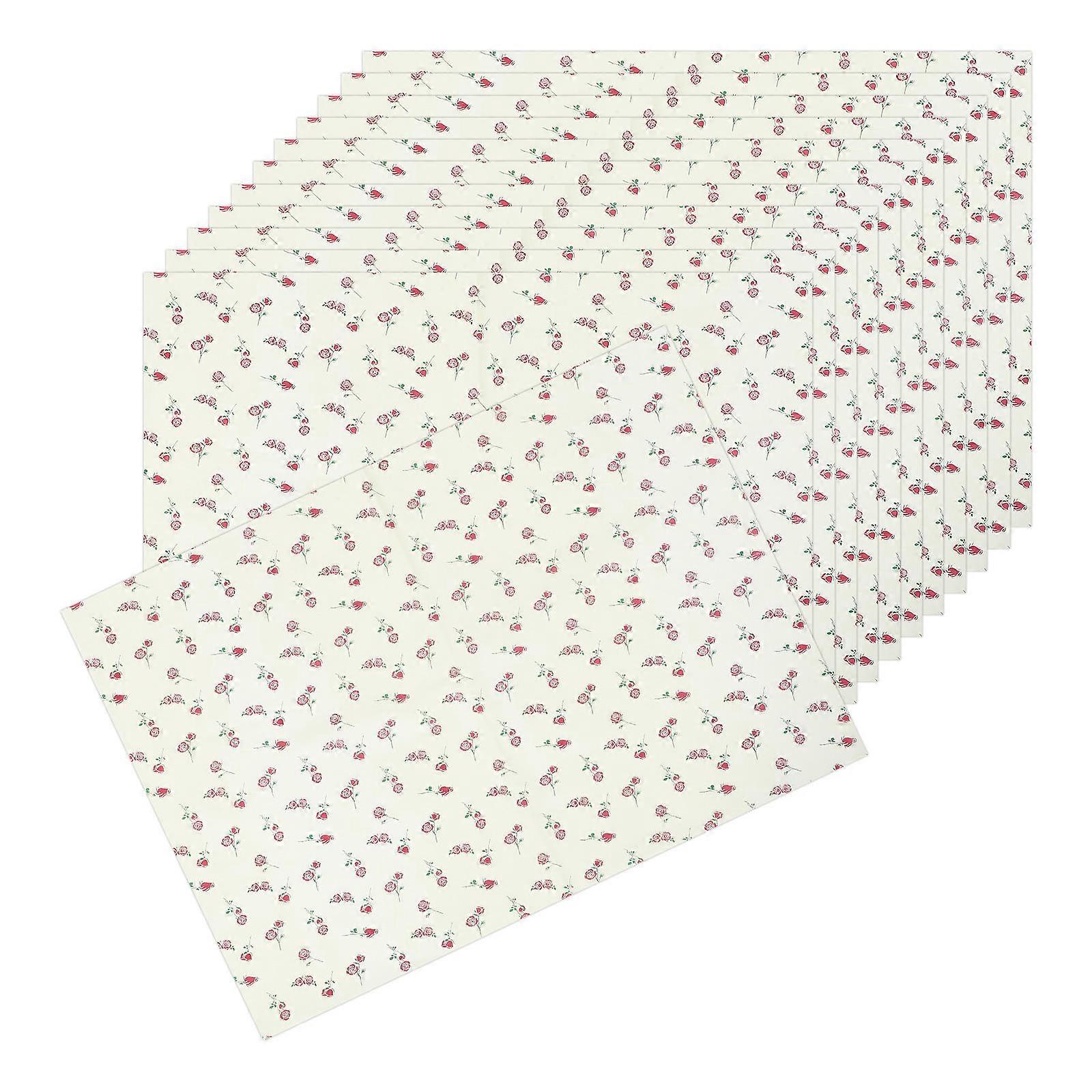 Wrapping Papers Fresh Flower Packaging Delicate Design Holiday Wedding present Box Packing Material 70x50cm 20 Sheets