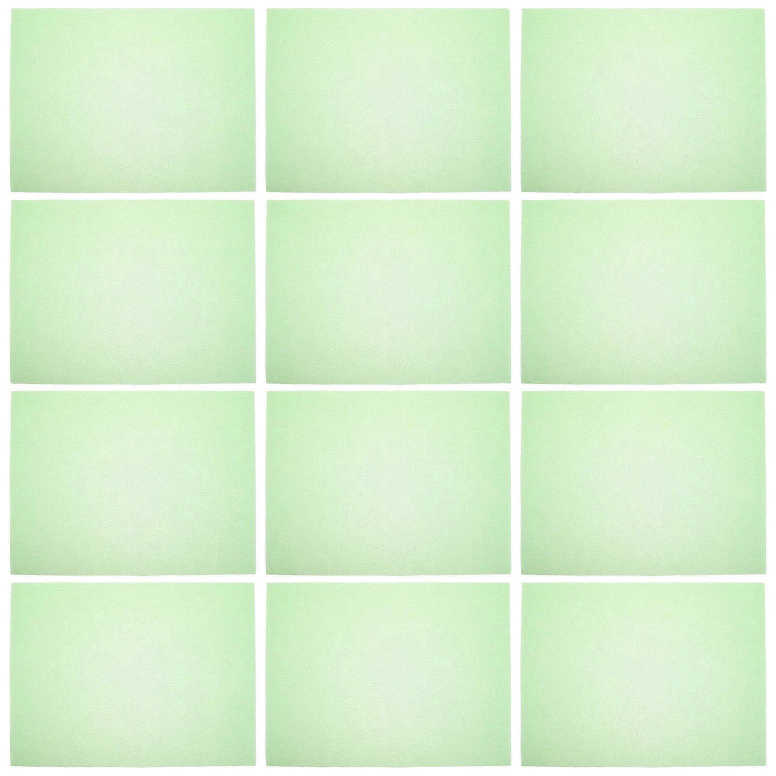 Fridge Shelf Mat Refrigerator Drawer Liners Green Sponge Material Filtration Air 12Pcs