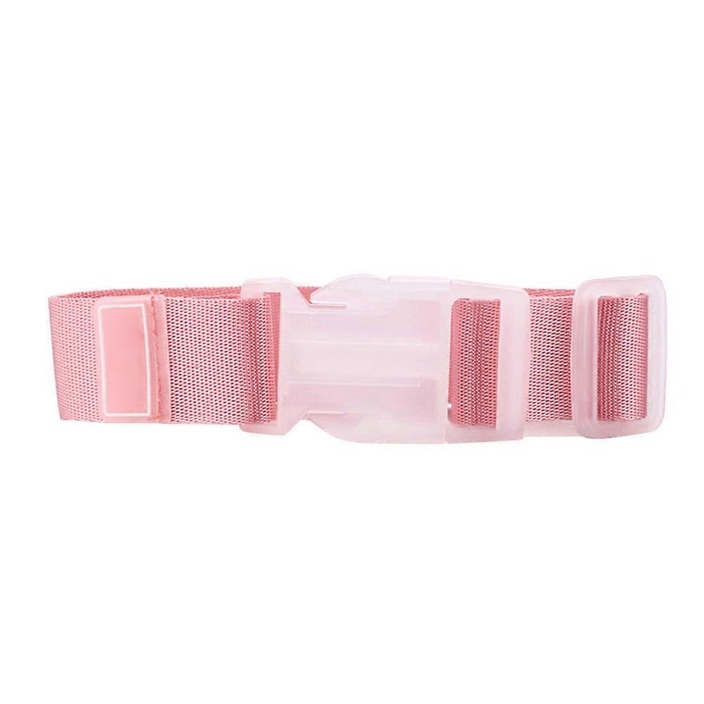 Trolley Strap Pink Rectangular Polypropylene Buckle Bundles Suitcases For Bags Suitcases 30.00X2.50X0.30CM 1Pcs