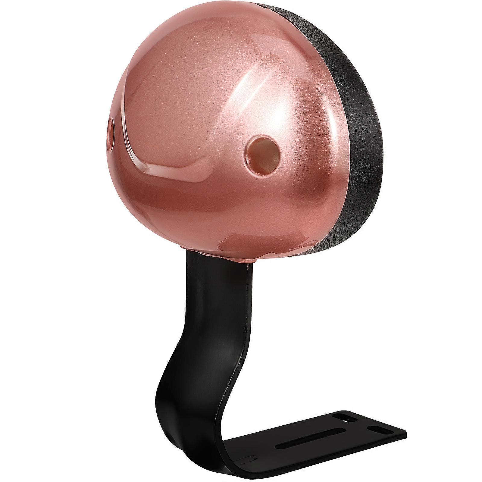 Rose Gold Motorcycle Passenger Backrest Pad with Reinforced Iron Plate, Universal Fit for Motorcycles and Electric Bikes, Easy Install Rear Cushion