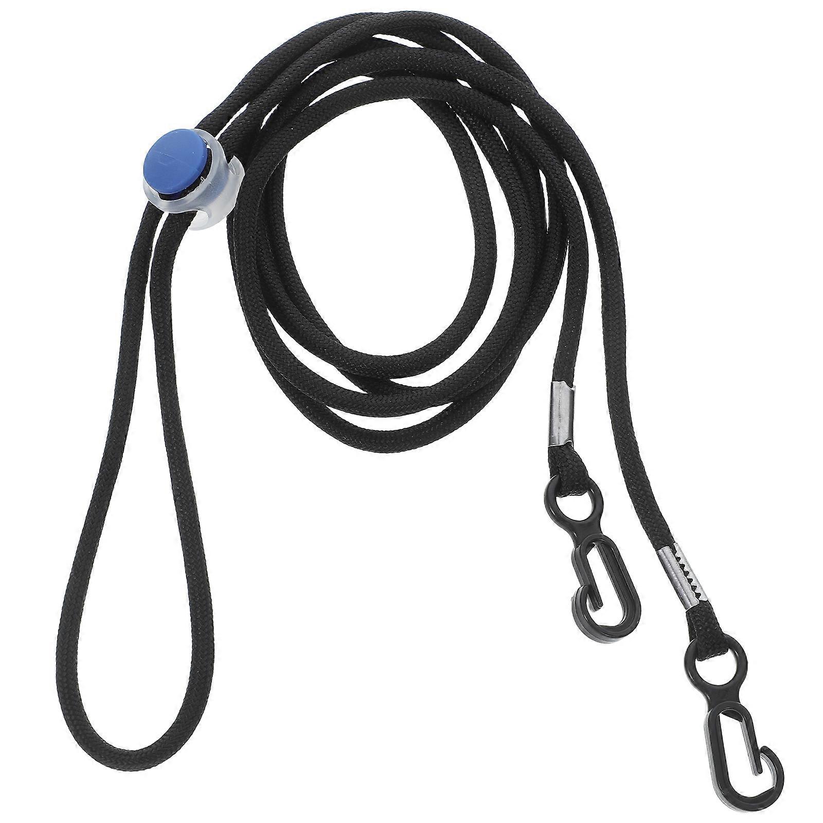 Badge Holder Lanyard Nylon Neck Lanyard for ID Badges Keys and Mask Multi-Use Strap for Outdoor Activities 1Pack