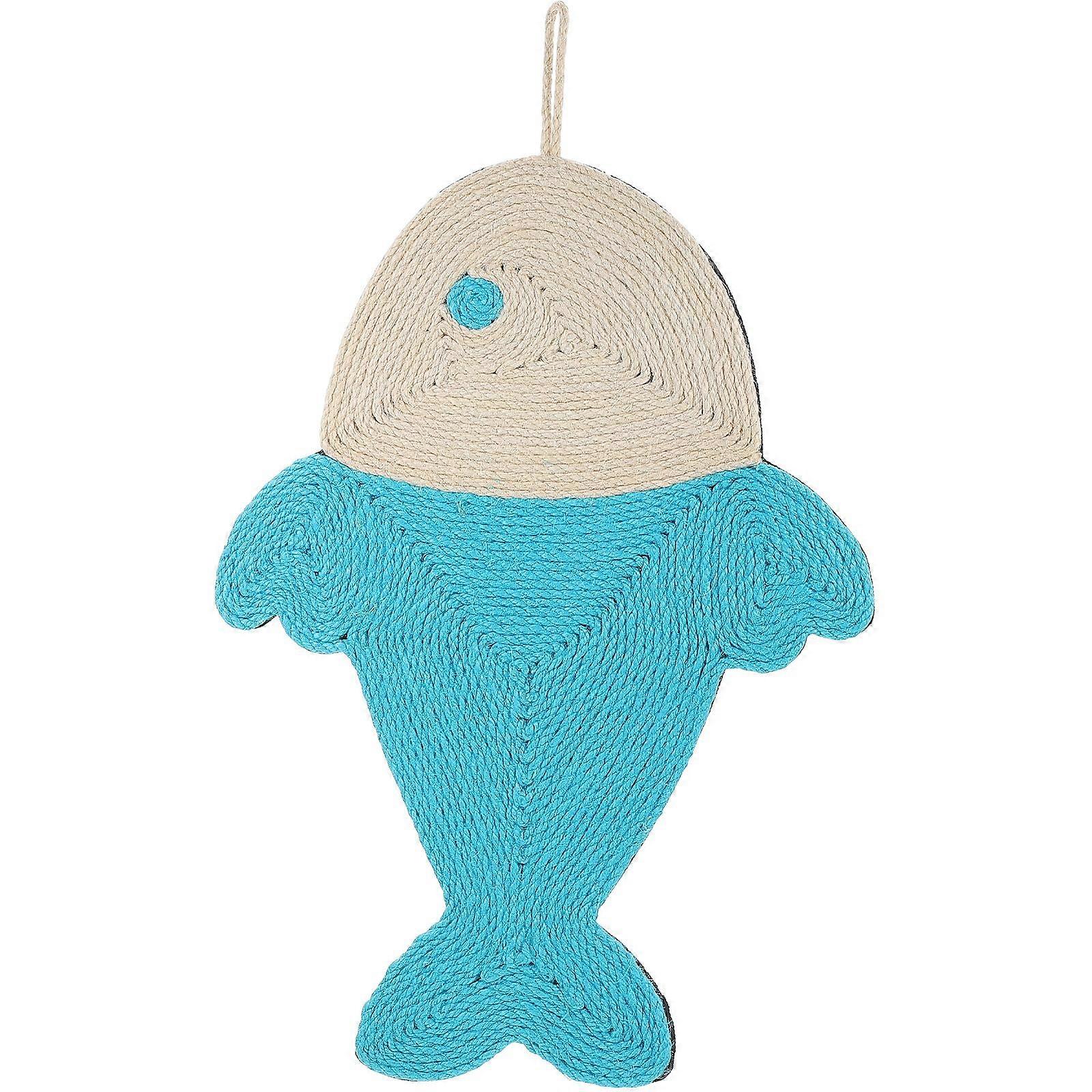 Cat Scratching Toy Kitten Grinding Mat Cat Scratch Plaything Sisal Scratch Pad for Indoor Cat