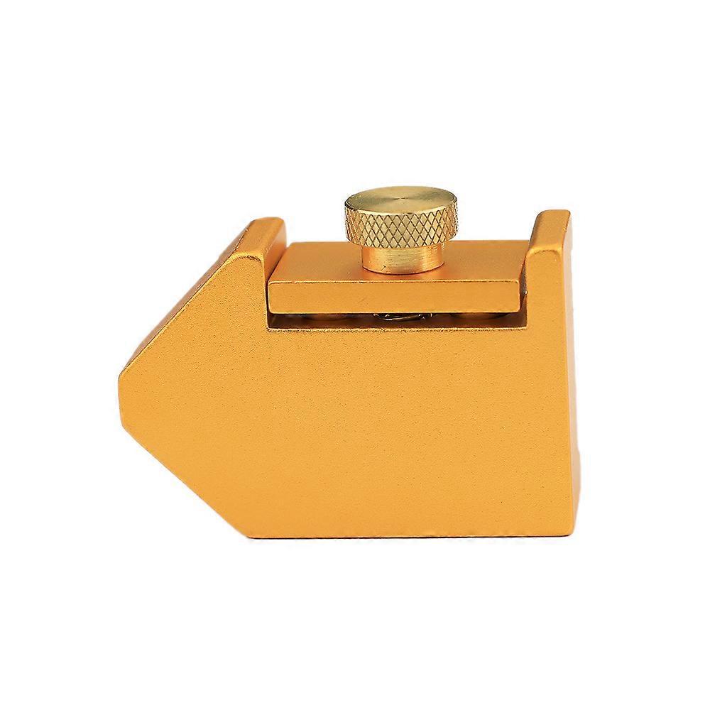 45 Degree Aluminum Alloy Angle Line Gauge Ruler Locator Ruler Block Gauge, Wood Ruler Positioning Block for Steel Ruler Positioning Block