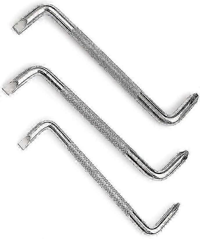 3 Pieces Offset Screwdriver Set With Flat Screwdriver, Z-type With Screwdriver