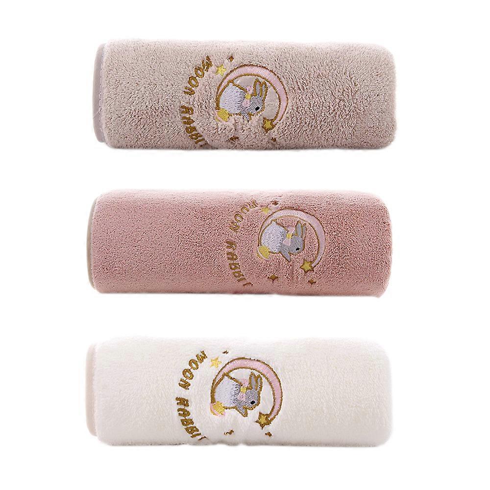 Serviettes en coton pour hommes et femmes, serviettes brodées