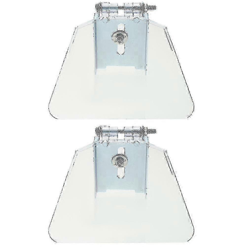 2pcs Bench Grinder Guard Replacement Bench Grinder Eye Shield Grinder Attachments Screws Included