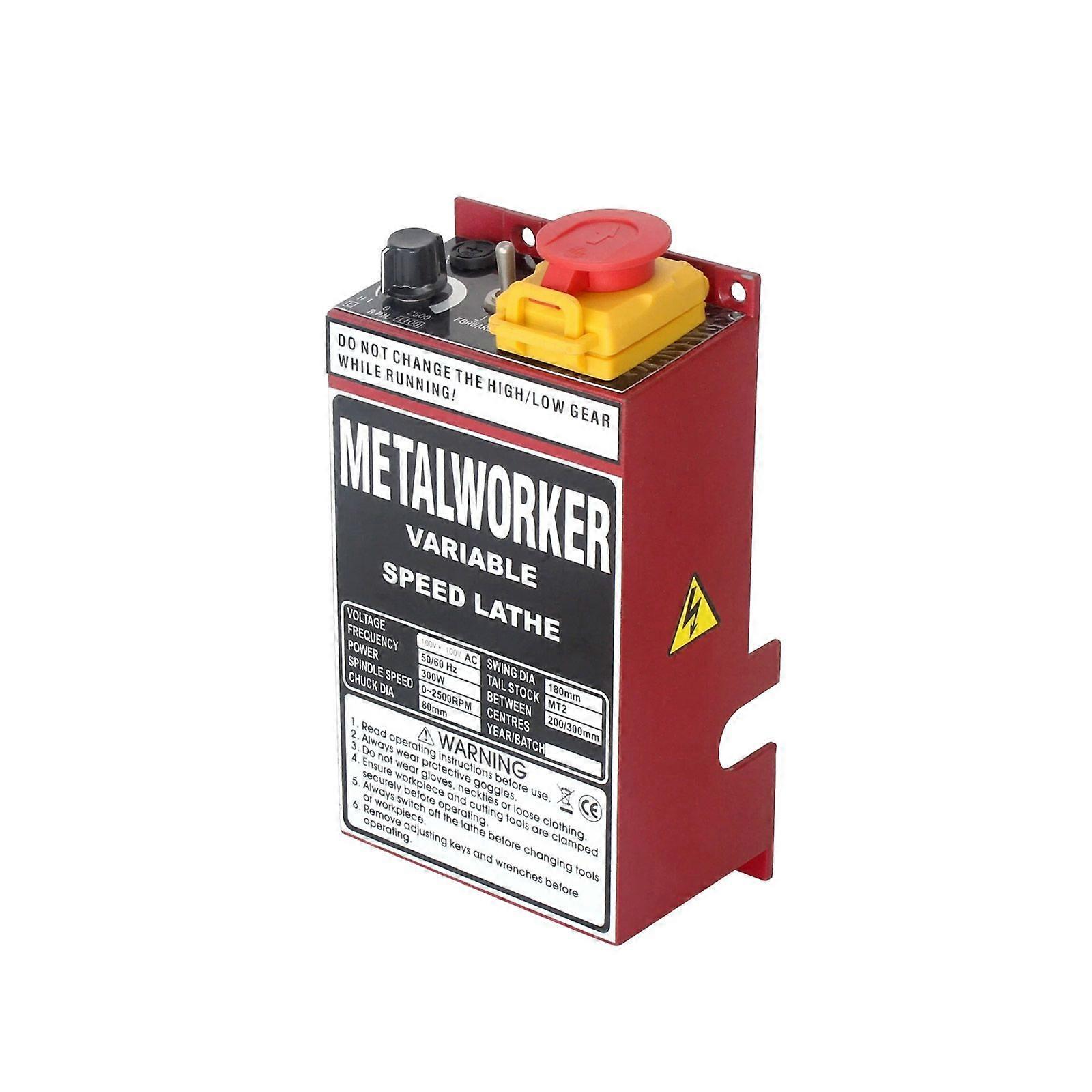 110Vfd Sieg C2/G8688 Lathe Speed Control Box Assembly With Electrical Controls