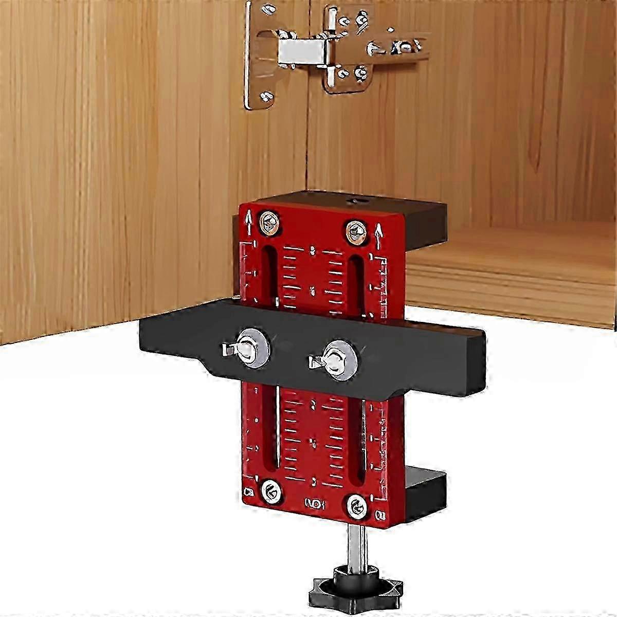 Versatile Cabinet Door Installation Positioner & Mount Locator Hardware Tool