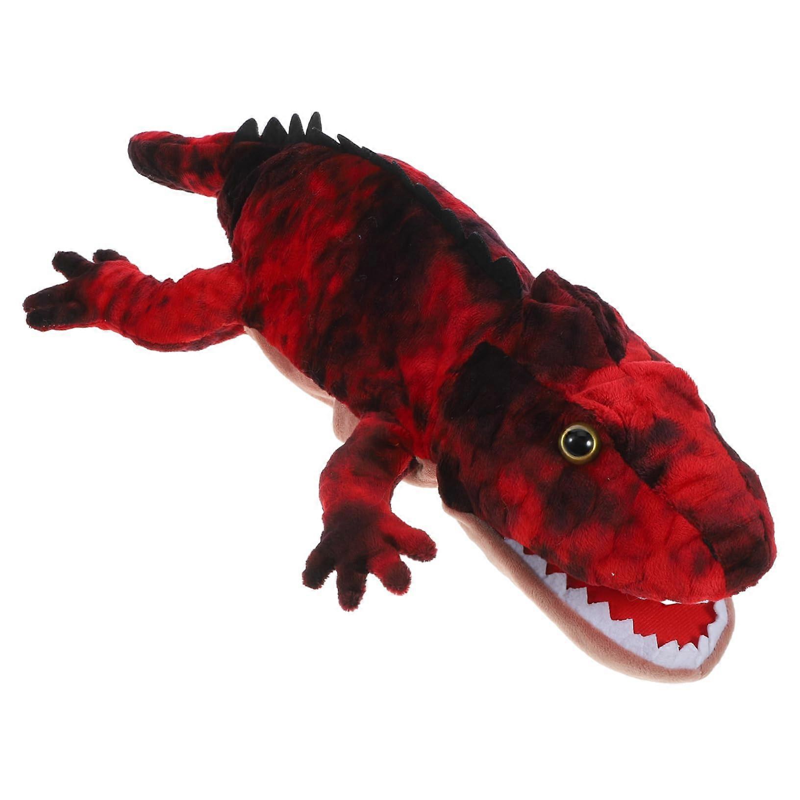 Cartoon Animal Puppet Plush Hand Puppet Adorable Lizard Toy PP Cotton