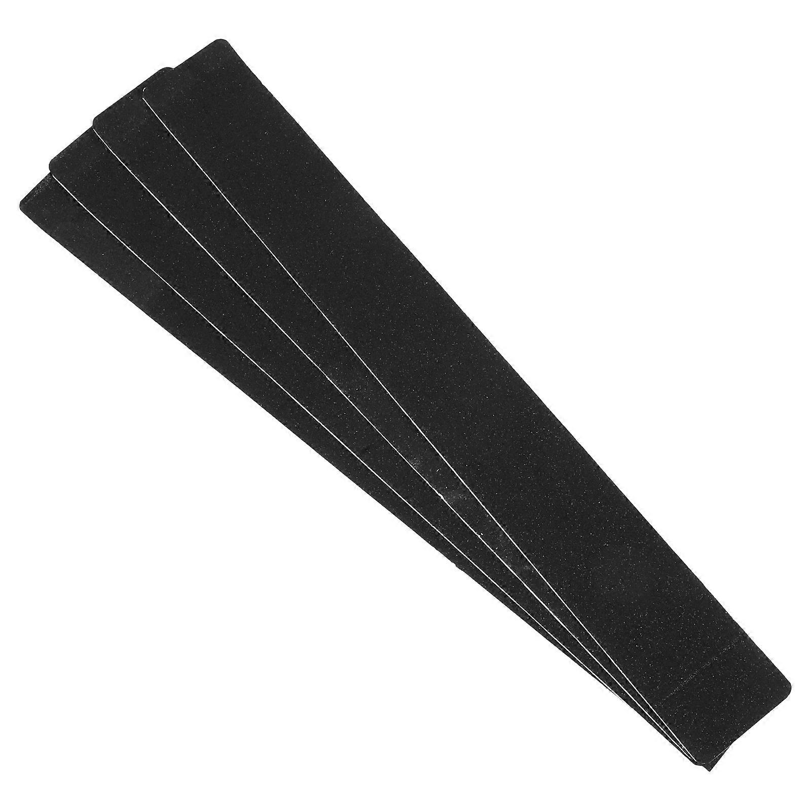4pcs Non Slip PVC Tape for Stairs – Indoor/Outdoor Adhesive Stair Treads, Easy Cut Safety Strips for Steps