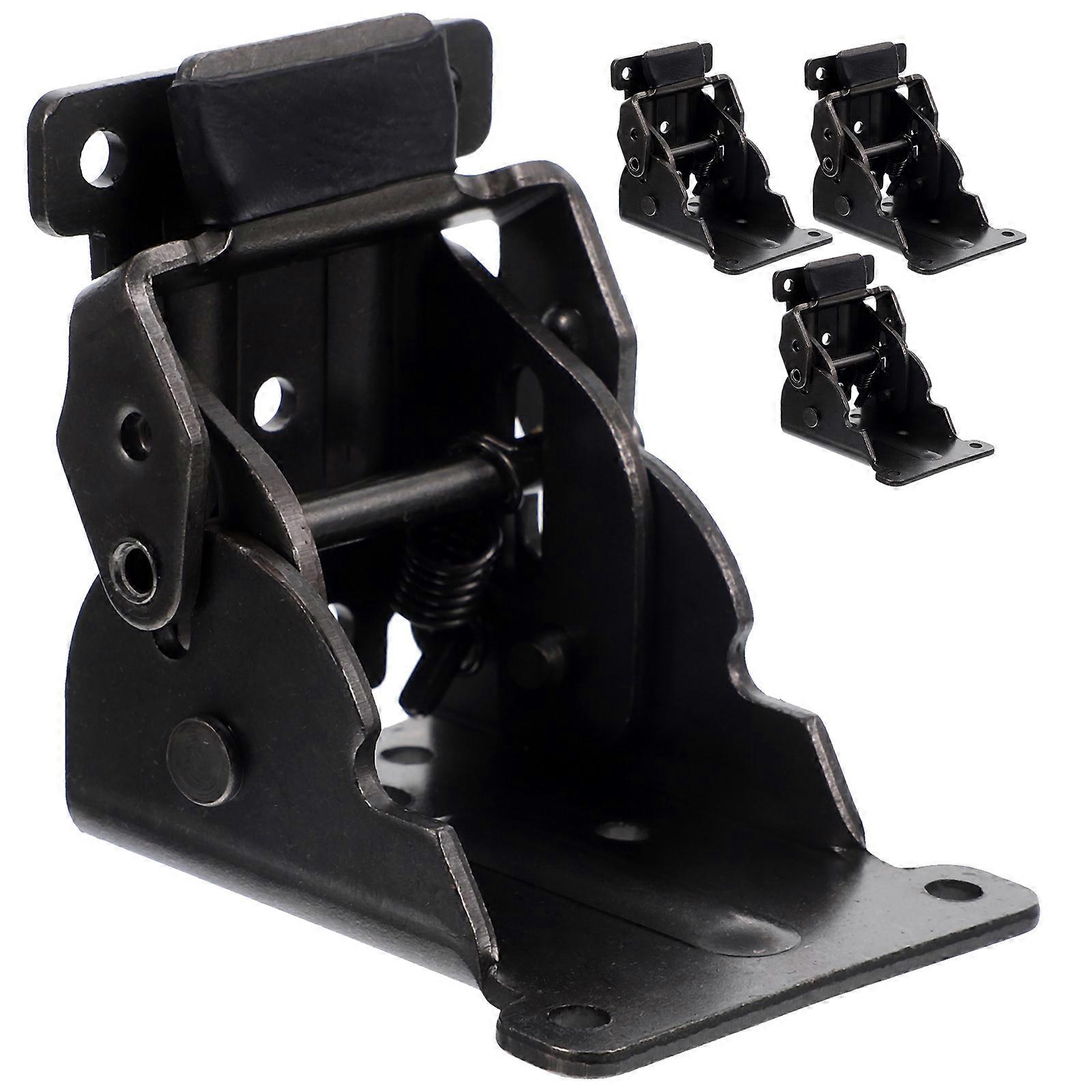 Automatically Closing Door Hinge Furniture Assembly Durable Iron 4Pcs