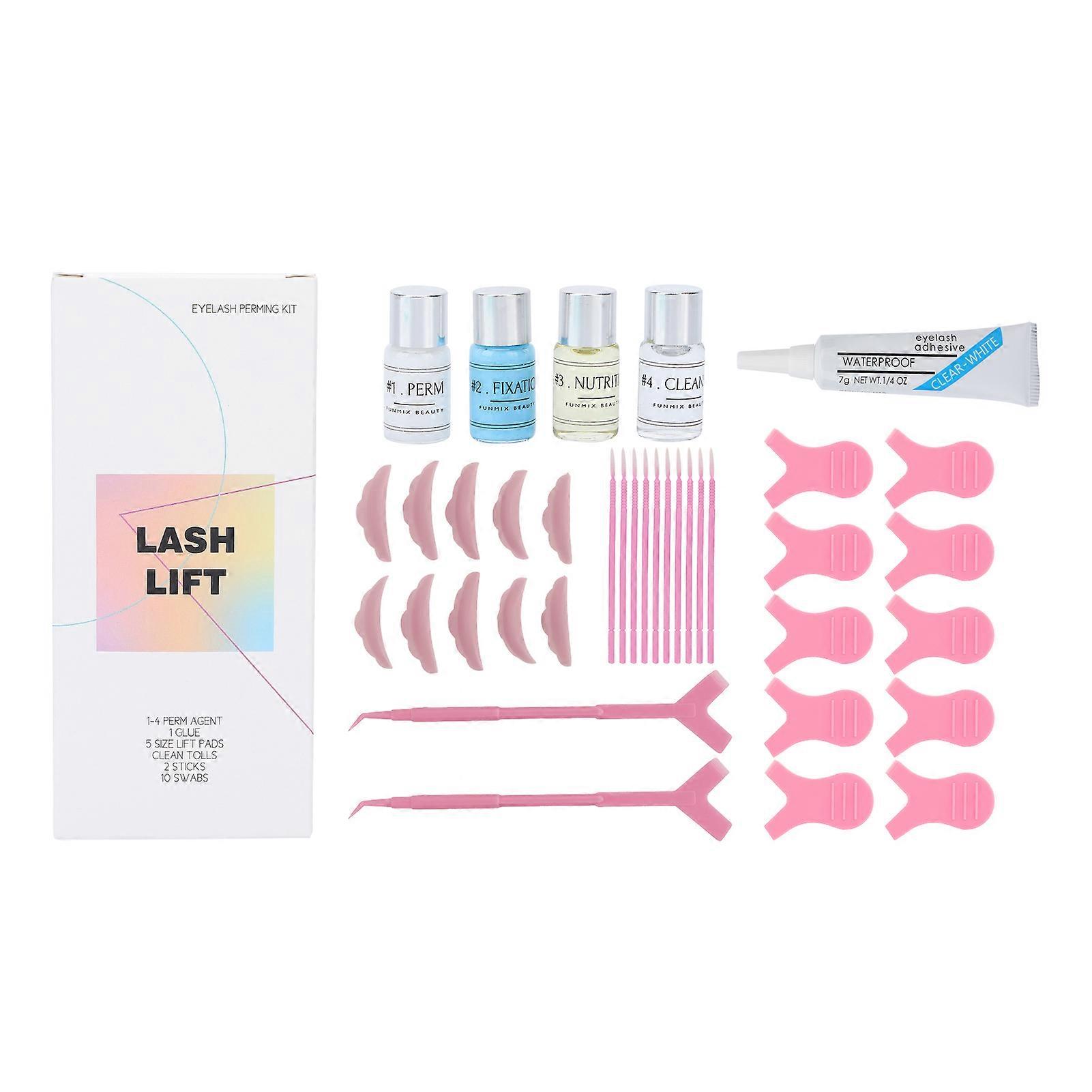 27ml Liquid Lash Brow Lift Kit Instant Perming Lifting Curling Set Supplies for Eyelashes Eyebrows