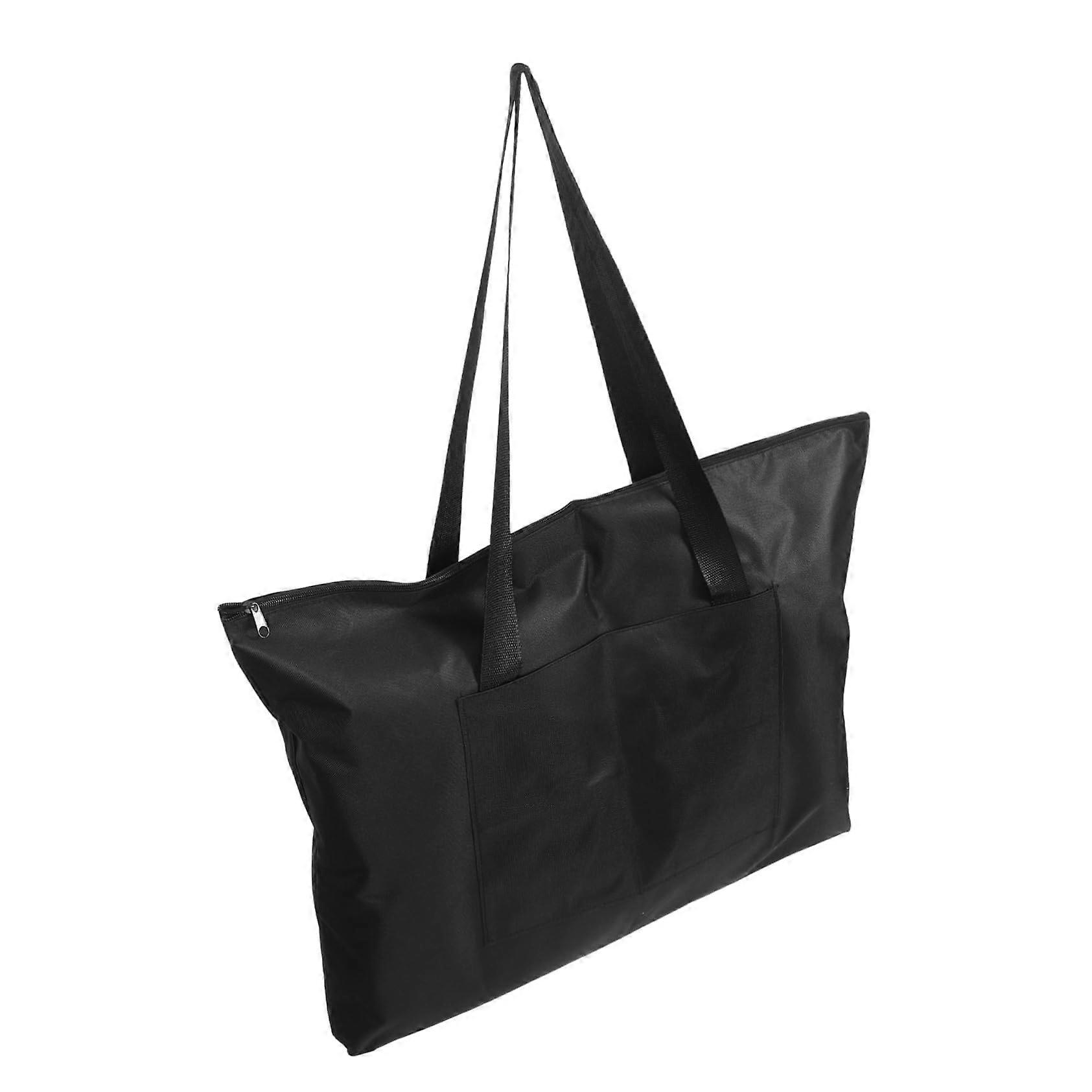 Painting Bag Art Portfolio Large Storage Carry Bag For Poster Boards Black Canvas