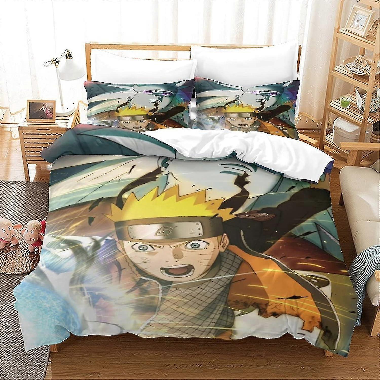 3D Printed Duvet Cover Bedding Set with Zipper, Soft and Easy Care for Young and Kids Adults