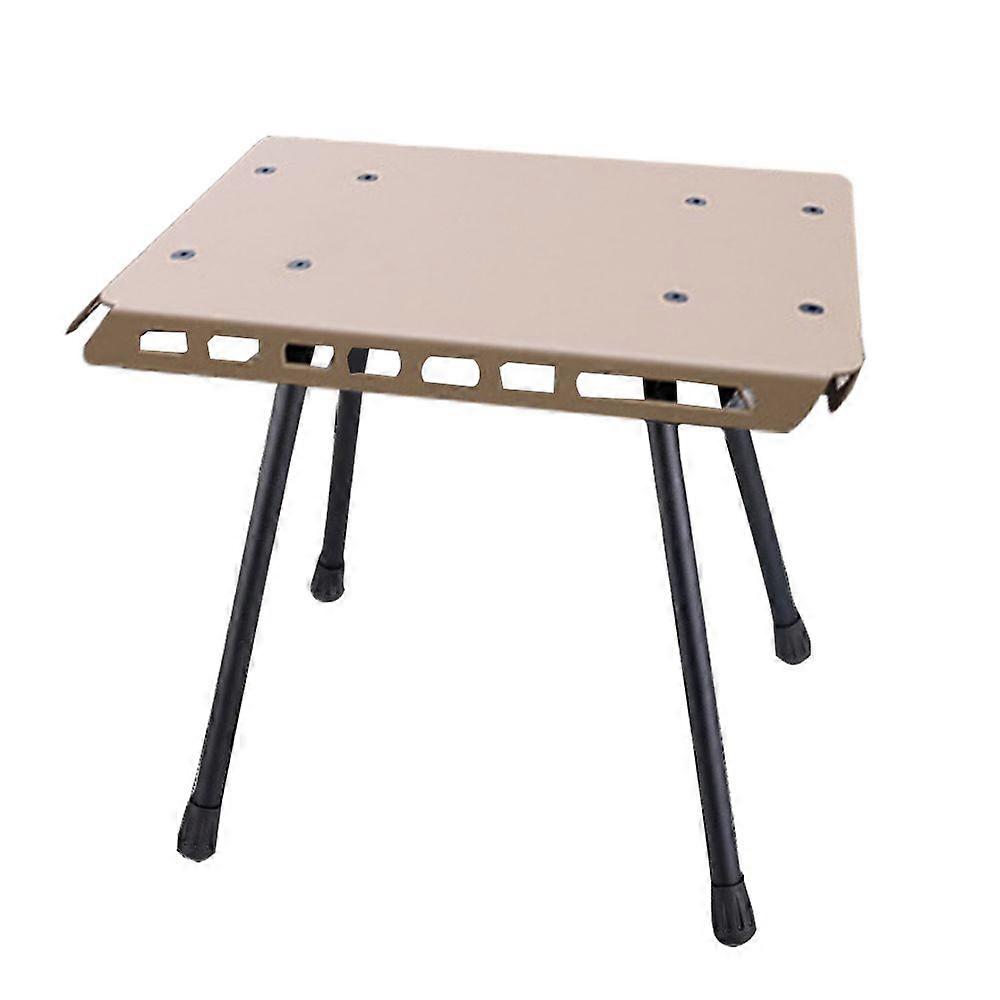 Outdoor Camping Folding Stool Lightweight Pony Stool Dual-Use Adjustable Height Picnic Table ChairYMHC