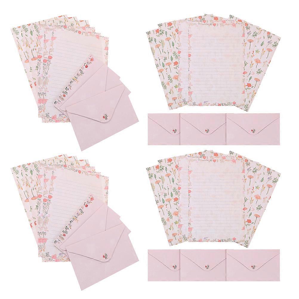 Floral Animal Envelope and Letter Paper Stationery Kit – Elegant Writing Set with Envelopes and Papers for Expressive Correspondence