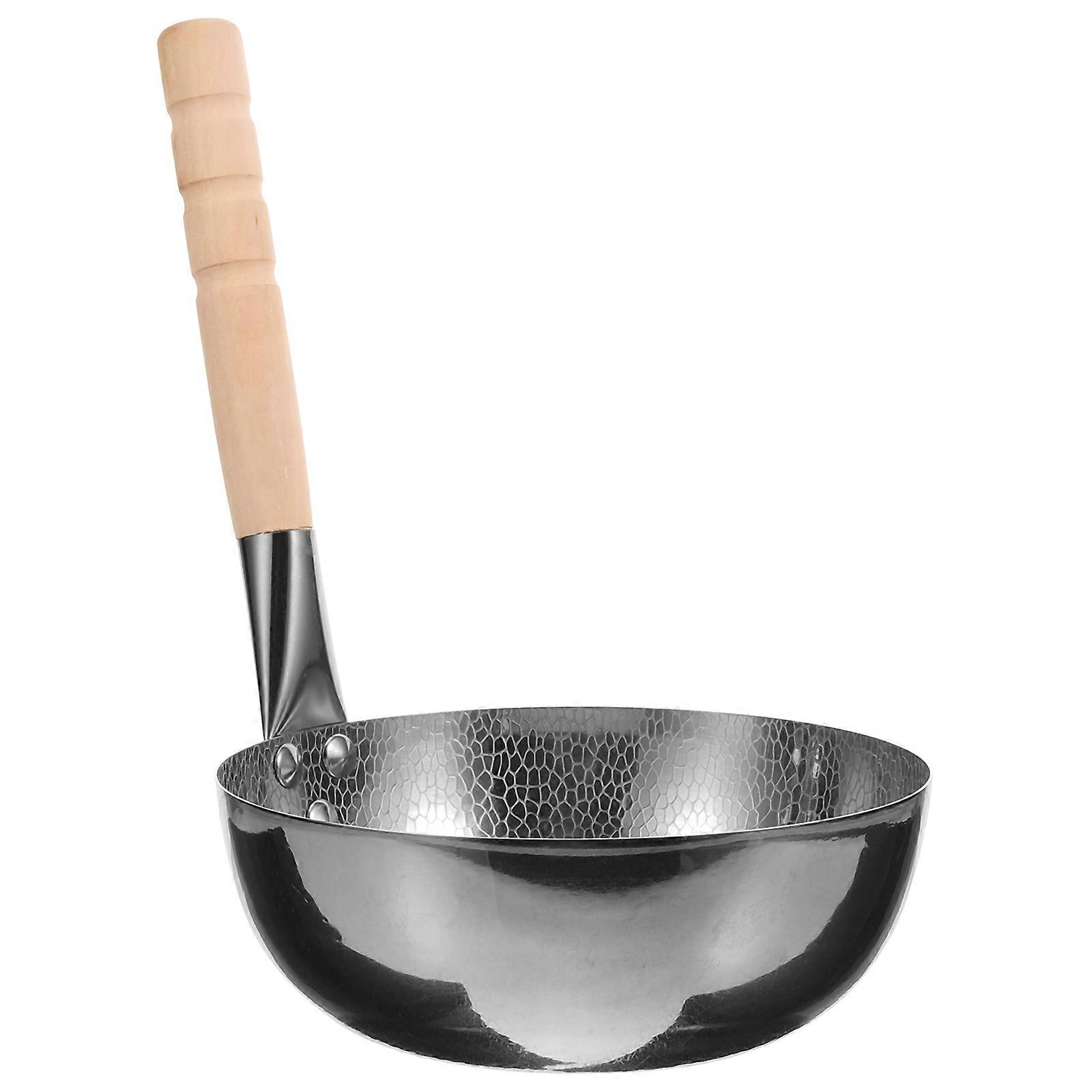 Noodle Cook Pot Stainless Steel Boiling Soup Households Hammered Texture 1Pack