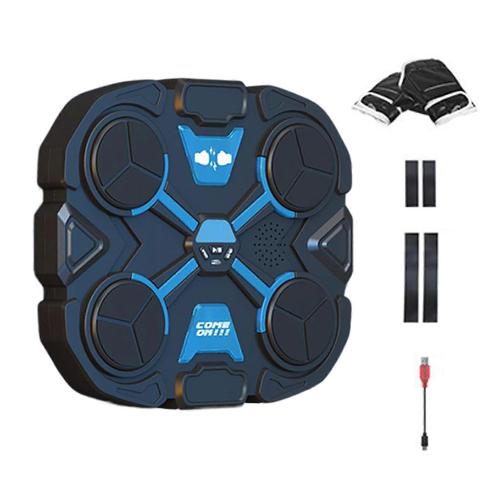 Smart Wireless Punching Machine, Interactive Workout Equipment, LED Rhythm Target Pad, Fun Fitness Gadget (ABS)